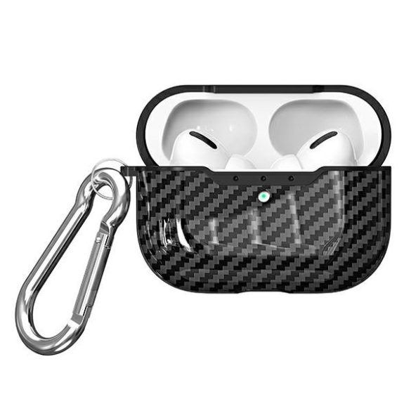 Beline Carbon Cover Airpods Pro tok, fekete