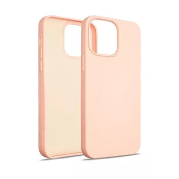 Silicone Case iPhone 14 Pro Max hátlap, tok, rozé arany