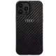 Audi Carbon Fiber iPhone 14 Pro Max (AU-TPUPCIP14PM-R8/D2-BK) hátlap, tok, fekete