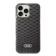 Audi IML Stitching Pattern MagSafe iPhone 16 Pro Max (AU-IMLMIP16PM-Q5/D3-BK) Magsafe kompatiblis hátlap, tok, fekete