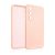 Beline Silicone Samsung Galaxy A55 5G szilikon hátlap tok, világos rózsaszín
