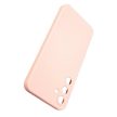 Beline Silicone Samsung Galaxy A55 5G szilikon hátlap tok, világos rózsaszín