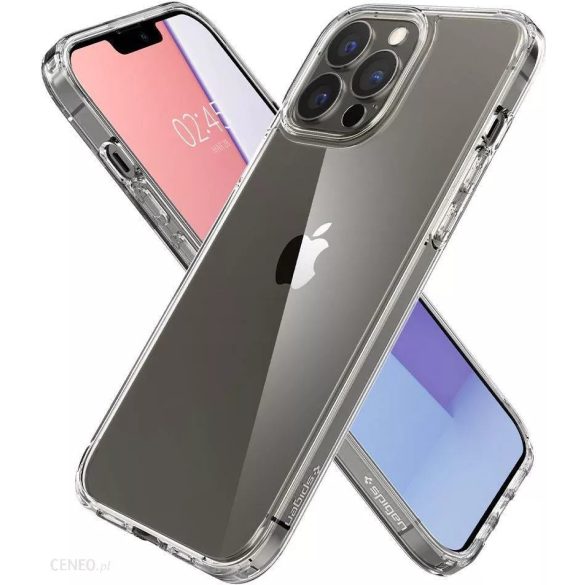 Spigen Ultra Hybrid Crystal Clear iPhone 14 Pro Max hátlap, tok, átlátszó