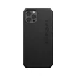 Diesel Moulded Case Premium Leather Wrap iPhone 12/12 Pro eredeti bőr hátlap, tok, fekete