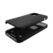 Diesel Moulded Case Premium Leather Wrap iPhone 12/12 Pro eredeti bőr hátlap, tok, fekete