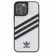 Adidas Original Moulded PU iPhone 13 Pro Max hátlap, tok, fehér