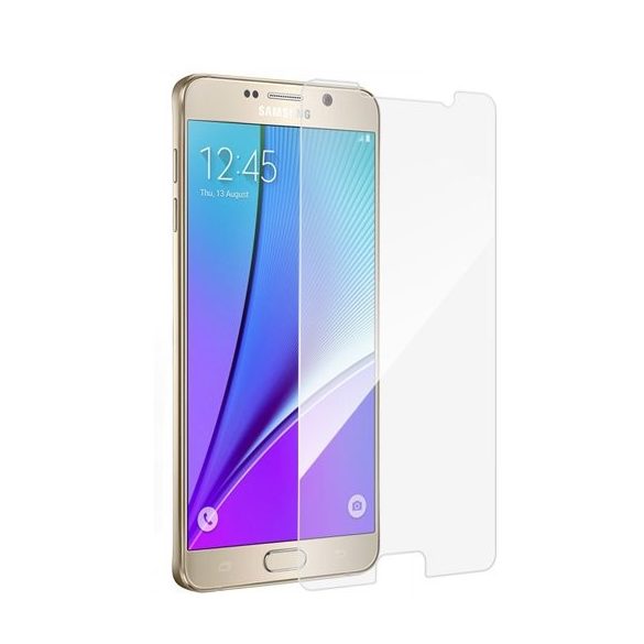 Iwill Samsung Galaxy Note 5 kijelzővédő edzett üvegfólia (tempered glass) 9H keménységű, átlátszó