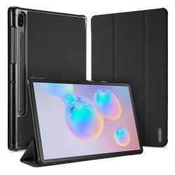   Dux Ducis Domo Series amsung Galaxy Tab S6 10.5" T860/865 (2019) oldalra nyíló smart tok, fekete