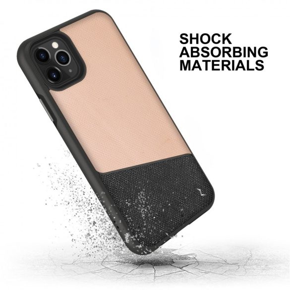 Zizo Division Series iPhone 11 Max ütésálló hátlap, tok, fekete-rozé arany