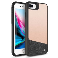   Zizo Division Series iPhone 6S Plus/7 Plus/8 Plus ütésálló hátlap, tok, fekete-rozé arany