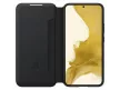 Samsung EF-NS906PBEGEE gyári LED View Cover Samsung Galaxy S22 Plus oldalra nyíló tok, fekete