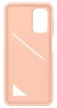 Samsung gyári Card Slot Cover Samsung Galaxy A13 4G (EF-OA135TPE) kártyatartós hátlap, tok, barack