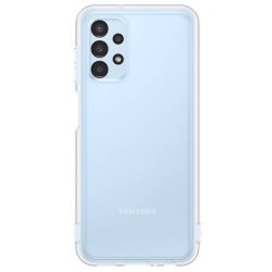   Samsung Soft Clear Cover Samsung Galaxy A13 4G (EF-QA135TTE) szilikon hátlap, tok, átlátszó