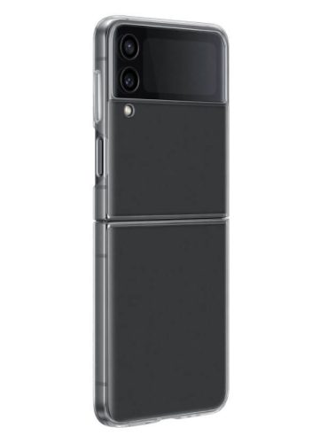 Samsung gyári Slim Cover Samsung Galaxy Z Flip 4 (EF-QF721CTE) hátlap, tok, átlátszó