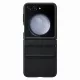 Samsung EF-VF731PBEGWW Z Flip 5 F731, patentos ECO-bőr tok, fekete