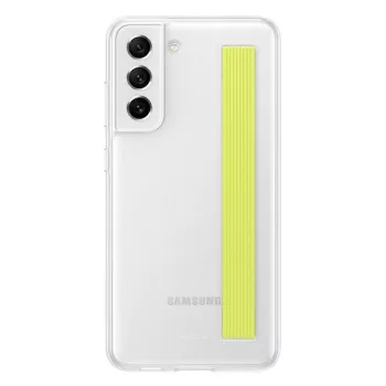   Samsung EF-XG990CWEGWW S21 FE 5G G990 Slim Strap Cover tok, fehér