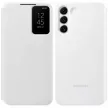 Samsung EF-ZS906CWEGEE gyári Clear View Cover Samsung Galaxy S22 Plus oldalra nyíló tok, fehér (BONTOTT DOBOZ)