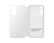 Samsung EF-ZS906CWEGEE gyári Clear View Cover Samsung Galaxy S22 Plus oldalra nyíló tok, fehér (BONTOTT DOBOZ)