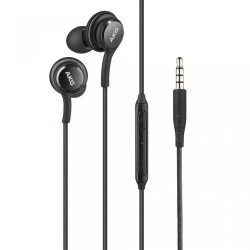   Samsung Galaxy AKG EO-IG955BSE gyári vezetékes headset, fülhallgató, 3,5mm jack, (doboz nélküli), fekete