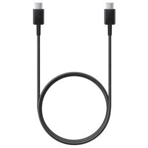 Samsung EP-DA705BBE USB-C/USB-C adat és töltőkábel, 1.2m, (doboz nélküli), fekete