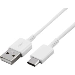   Samsung EP-DG970BWE USB-A/USB-C gyári adat és töltőkábel, 1.5m, (doboz nélküli), fehér