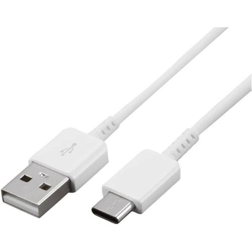 Samsung EP-DG970BWE USB-A/USB-C gyári adat és töltőkábel, 1.5m, (doboz nélküli), fehér