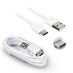   Samsung EP-DN930CWE USB/USB-C adat és töltőkábel, 1.2m, (doboz nélküli), fehér