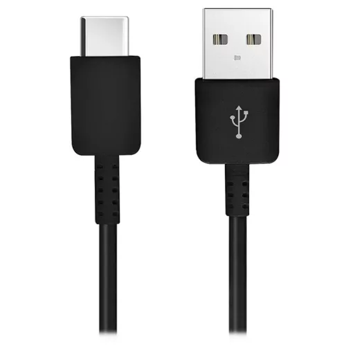 Samsung EP-DW700CBE USB-A/USB-C gyári adat és töltőkábel, 1.5m, (doboz nélküli), fekete