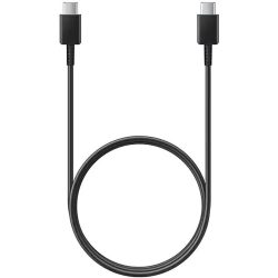  Samsung EP-DW767JBE USB-C/USB-C gyári adat és töltőkábel, 1.8m, 3A, (doboz nélküli), fekete