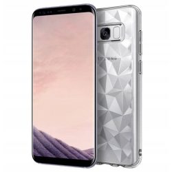   Diamond Slim Case Samsung Galaxy S8 Plus hátlap, tok, átlátszó