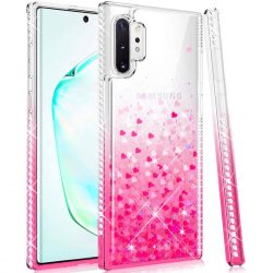 Diamond Liquid Huawei P40 Lite hátlap, tok, rózsaszín