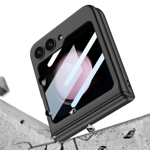 Tech-Protect Icon Magnetic Samsung Galaxy Z Flip 5 hátlap, tok, rozéarany