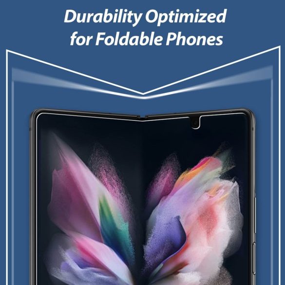 Whitestone Premium Samsung Galaxy Z Fold 3 kijelzővédő fólia, átlátszó