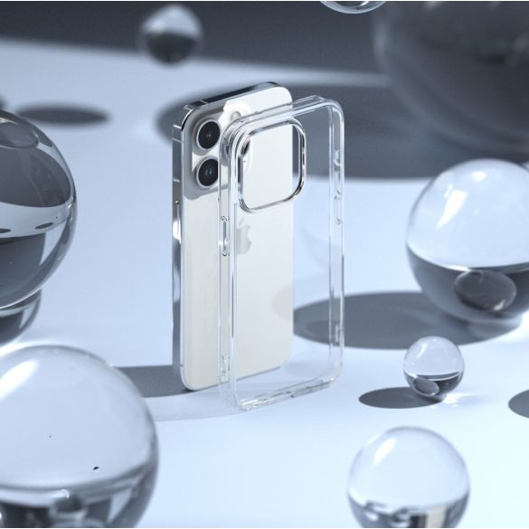 Ringke Fusion iPhone 15 Pro Max hátlap, tok, átlátszó