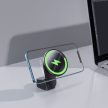 BaseusWXJN-01 Magnetic Wireless Car Charger MagSafe kompatibilis töltő és tartó, szellőzőrácsra, műszerfalra, fekete