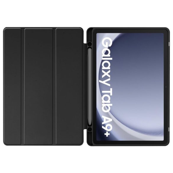 Tech-Protect Sc Pen Hybrid Samsung Galaxy Tab A9 Plus 11.0" X210/X215/X216 oldalra nyíló okos tok, érintőceruza tartóval, fekete
