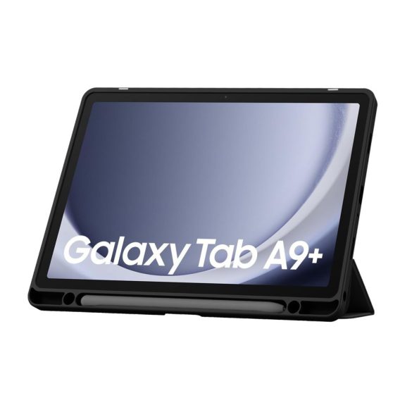 Tech-Protect Sc Pen Hybrid Samsung Galaxy Tab A9 Plus 11.0" X210/X215/X216 oldalra nyíló okos tok, érintőceruza tartóval, fekete