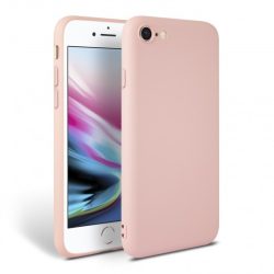   Tech-Protect Icon iPhone 7/8/SE (2020) szilikon hátlap, tok, rózsaszín
