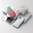 Ringke Fusion Design ütésálló tok iPhone 12 Pro Max, rózsaszín-zöld