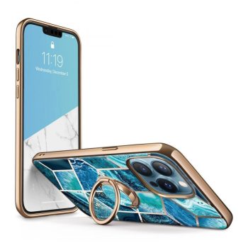   SUPCASE IBLSN COSMO SNAP IPHONE 13 PRO OCEAN tok, kék tok, kék