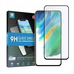   Mocolo TG+ Samsung Galaxy S21 FE 5D teljes kijelzős edzett üvegfólia (tempered glass) 9H keménységű, fekete