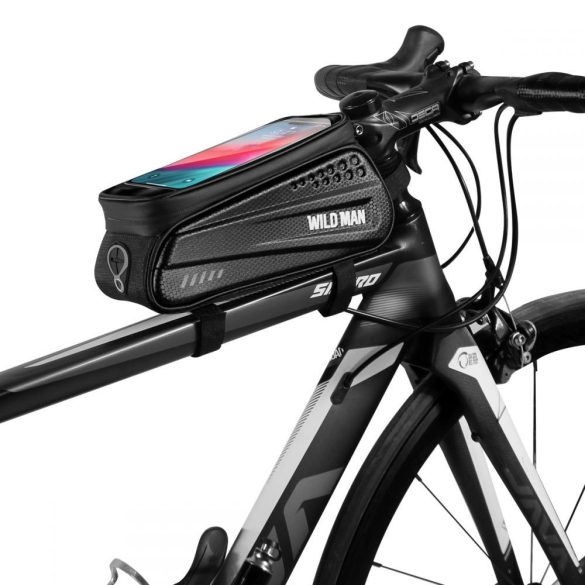 WildMan L univerzális, vízálló biciklis táska, fekete