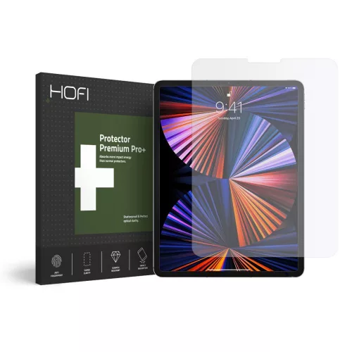 Hofi Tempered Glass Pro+ iPad Pro 12.9" (2018/2020/2021) kijelzővédő edzett üvegfólia 9H keménységű, átlátszó