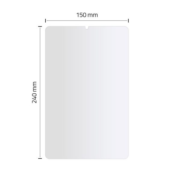 Hofi Glass Pro+ Samsung Galaxy Tab S6 Lite 10.4 P610/P615 kijelzővédő edzett üvegfólia (tempered glass) 9H keménységű, átlátszó