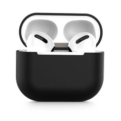 Tech-Protect Icon Apple Airpods 3 szilikon tok, fekete
