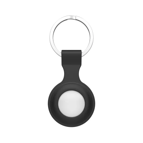 Tech-Protect Icon Apple Airtag kulcstartó tok, fekete