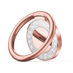   Tech-Protect Magnetic Phone Ring Glitter (szelfi gyűrű) és kitámasztó, rózsaszín