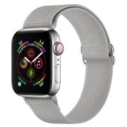   Tech-Protect Mellow Apple Watch 1/2/3/4/5/6/7/Se 42/44/45mm óraszíj, világos szürke