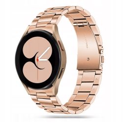   Tech-Protect Stainless Samsung Galaxy Watch 4 40/42/44/46mm fém óraszíj, bársony arany
