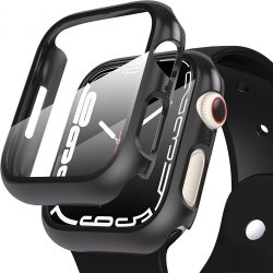   Tech-Protect Defense 360 Apple Watch 7 41mm kijelző+óravédő, fekete